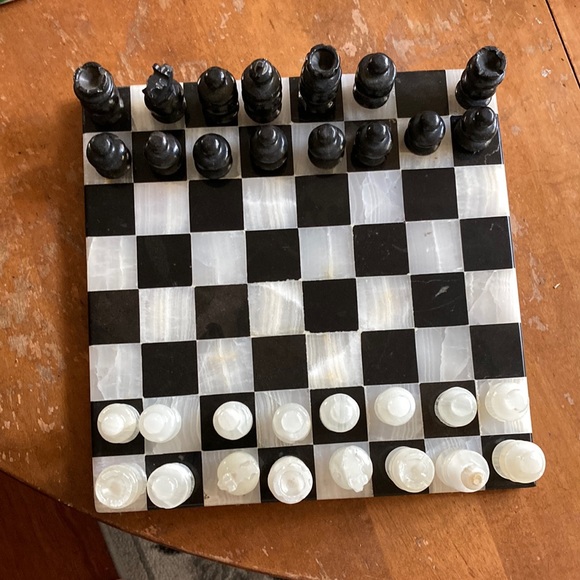 Vintage chess set